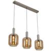 HÄNGLAMPA SIOP - bärnstensfärgad/champagne, Modern, metall/glas (80/20/120cm)