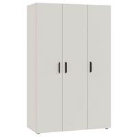Ormar S Klasičnim Vratima Basic - kašmir/crna, Konvencionalno, drvni materijal/plastika (110,7/179/51,9cm)
