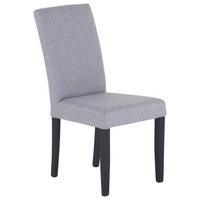 Stolica John - siva/crna, Konvencionalno, drvni materijal/tekstil (43,5/94/59cm) - Based