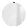 SPIEGELKAST VENEZIA -EXKLUSIV- - Zwart, Lifestyle, Houtcomposiet/Glas (65/65/25cm) - Mömax