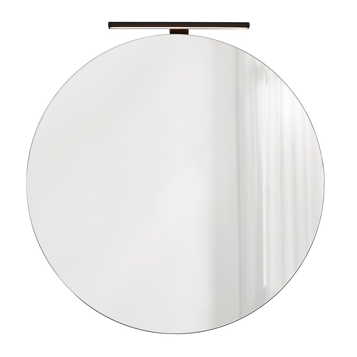 SZAFKA Z LUSTREM VENEZIA -EXKLUSIV- - czarny, Lifestyle, materiał drewnopochodny/szkło (65/65/25cm) - Mömax