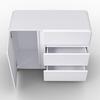 KINDERREK ELIO - Wit, Modern, Houtcomposiet (95/76/39cm) - Bessagi Kids