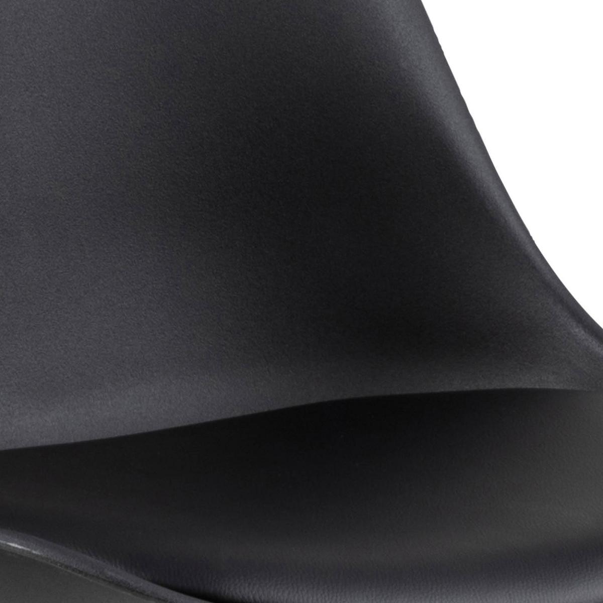 KRZESŁO ERIS - czarny, Trend, tworzywo sztuczne/metal (48,5/85,5/54cm) - Carryhome