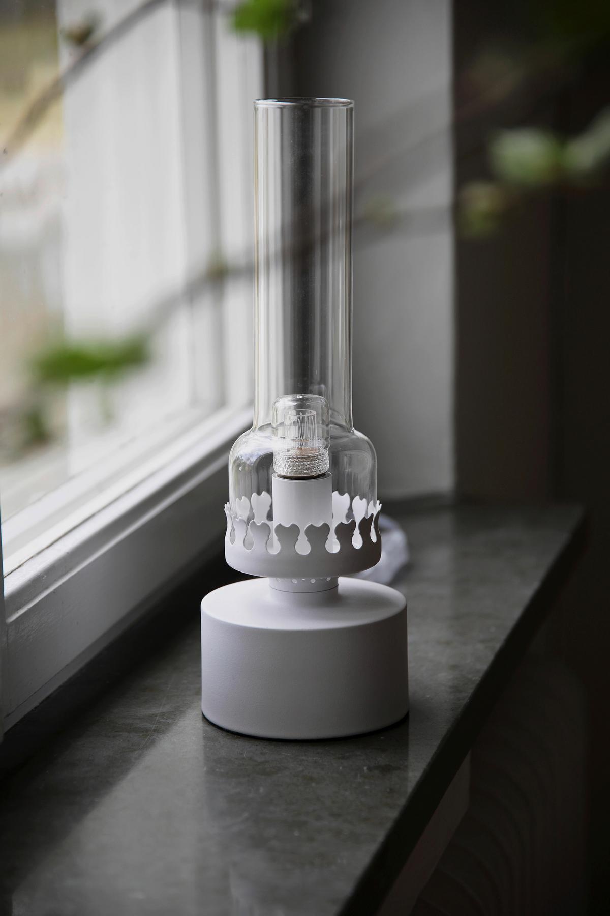 Tischleuchte Kandella max. 40 Watt - Klar/Weiß, Basics (10.5/10.5/31cm) - Markslöjd
