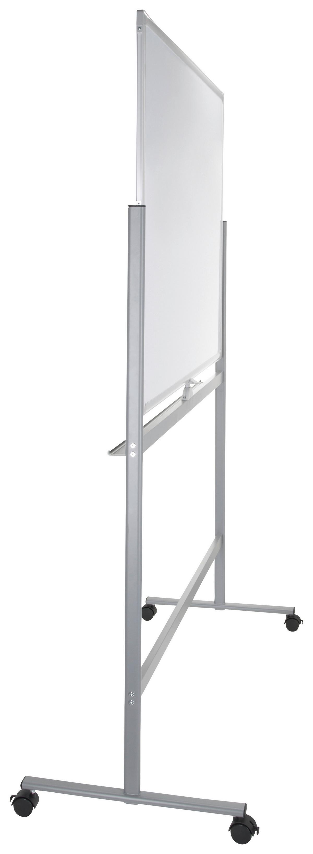 Bela Tabla Multiboard I - srebrne barve/bela, Basics, kovina (128/187/54cm) - MID.YOU