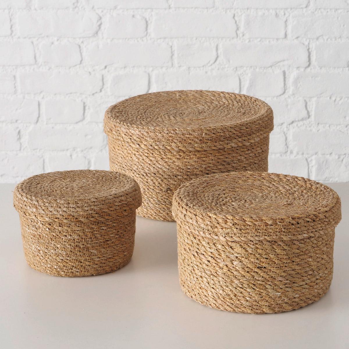 Kosár Sophy - L - natúr, Basics, természetes anyagok (27/15cm) - Modern Living