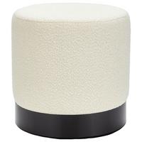 HOKER SUNNY - biały/czarny, Trend, materiał drewnopochodny/metal (40/40/40cm) - Xora