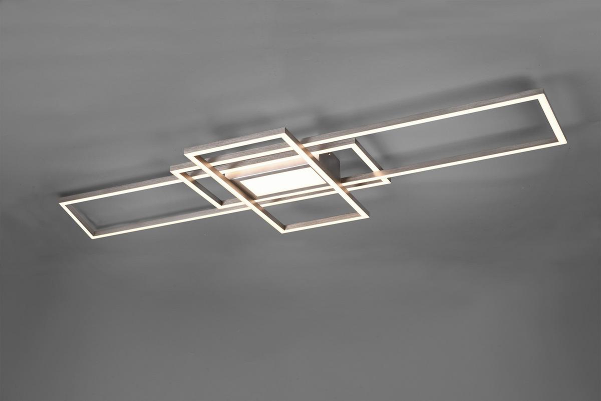 LAMPA SUFITOWA LED X62061107 IRVINE *SBN* - kolor niklowy, Design, metal (105/42/6,5cm) - Novel