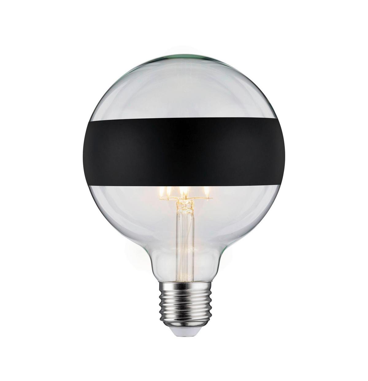 LED-Leuchtmittel 28682 max. 6,5 Watt - Klar/Schwarz, Basics, Glas (17,4cm) - Paulmann