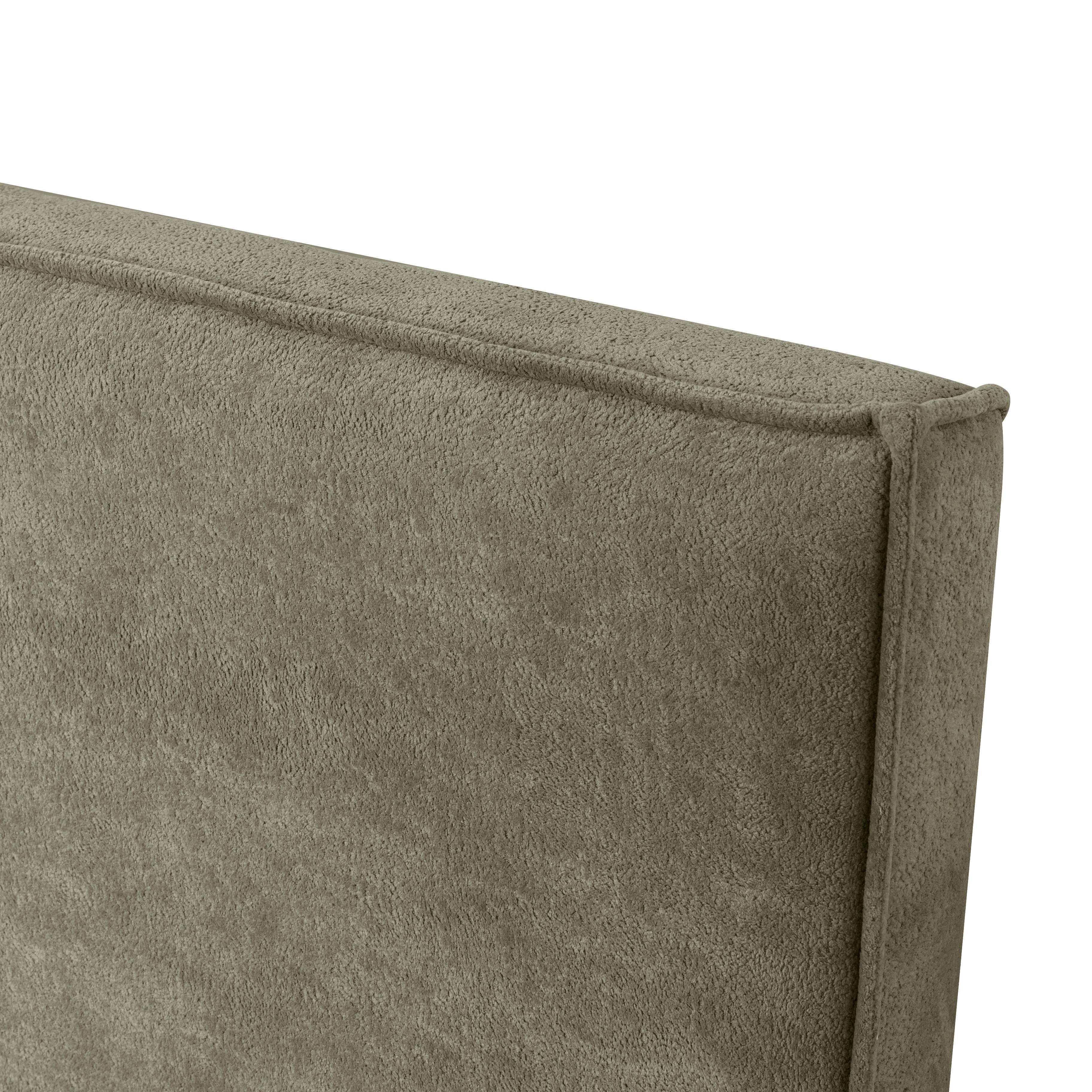 STOPPAD SÄNG SERENA - grön/svart, Modern, metall/trämaterial (180/200cm) - Bessagi Home