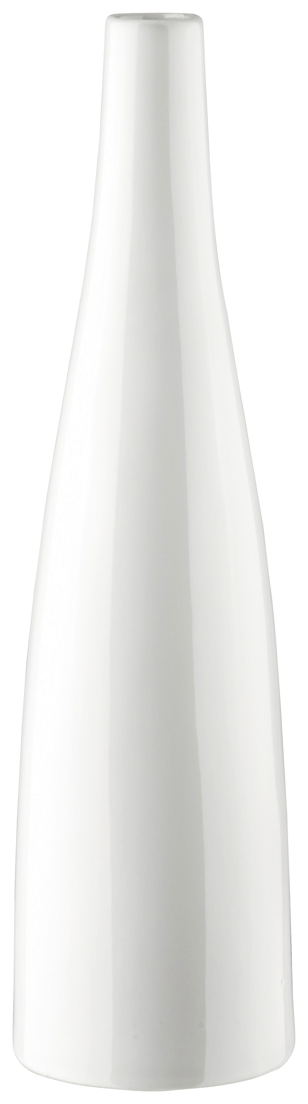 Váza Plancio - fehér, Modern, kerámia (10,5/39.6cm) - Modern Living