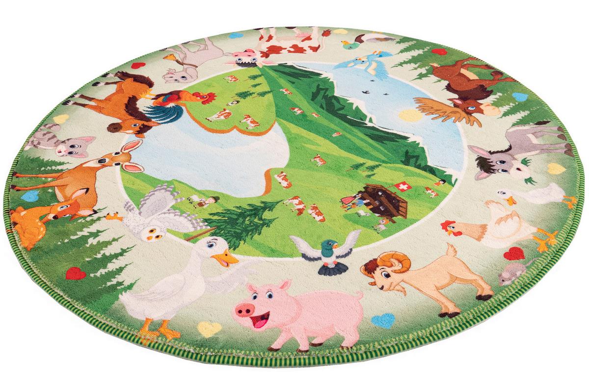 KINDERTEPPICH MY JUNO - multicolore, Trend, textile (80cm) - Ben'n'jen