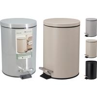 Kozmetikai Szemetes Cory - bézs/fekete, fém (16,8/21/24,5cm)