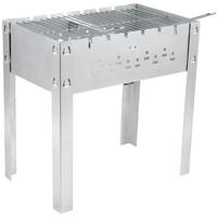 GRILL WĘGLOWY SCHASCHLIKGRILL MAGNAL L - kolor srebrny, Konventionell, metal (50/50/30cm)