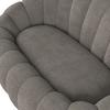 SOFFA LENA - mörkgrå/ljusbrun, Modern, trä/textil (148/62/92cm) - Bessagi Home