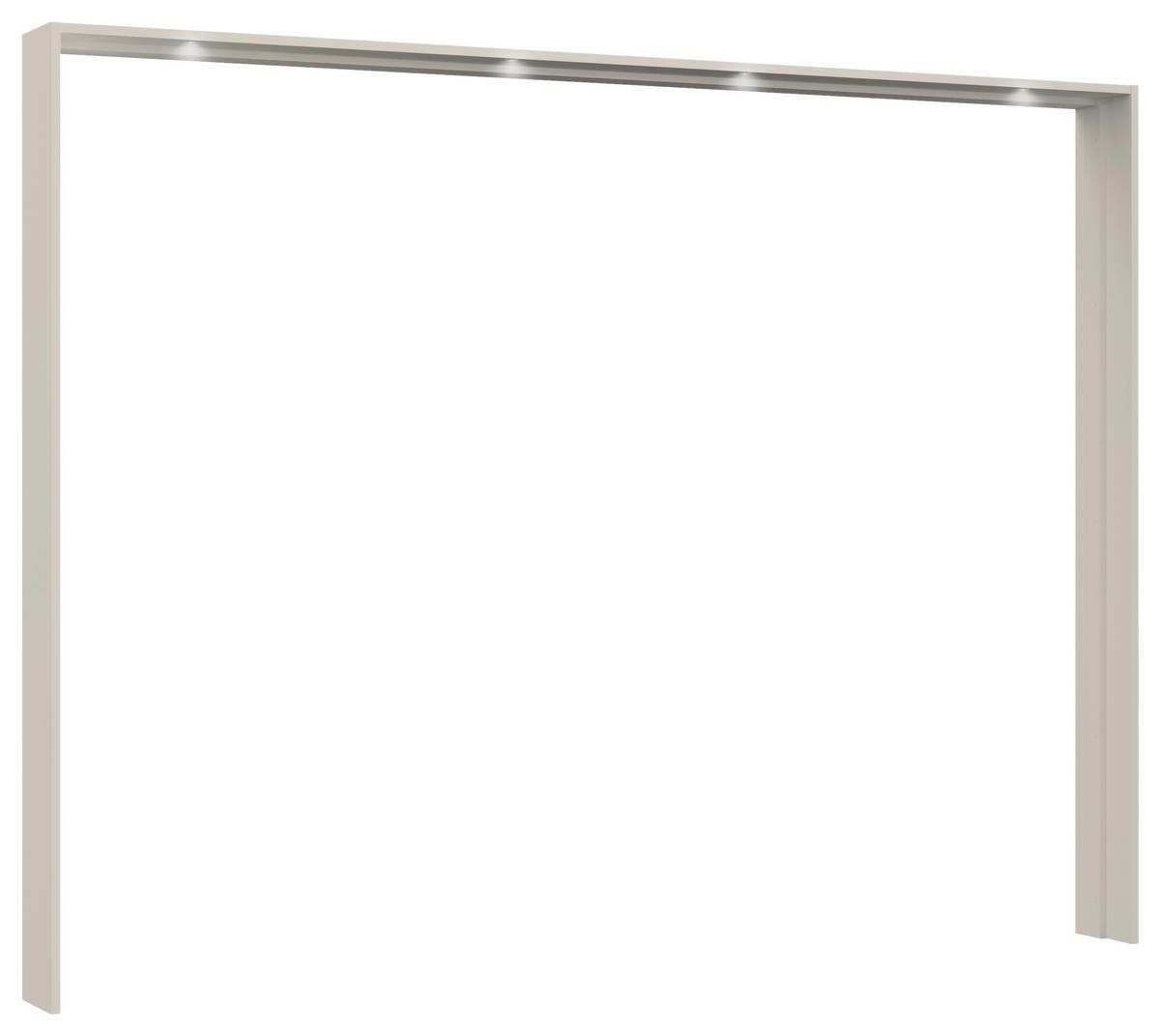 Passepartout Elara Champagner - Champagner, KONVENTIONELL, Holzwerkstoff (278/214/23cm) - Premium Living