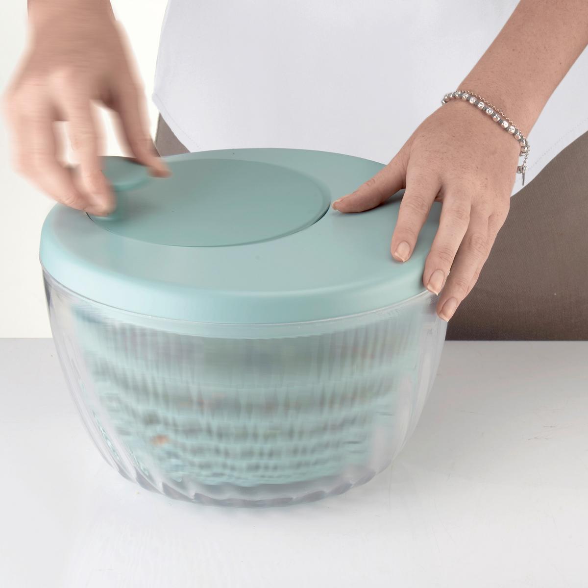 WIRÓWKA DO SAŁATY 170900175 - oliwkowa zieleń, Basics (26cm) - GUZZINI