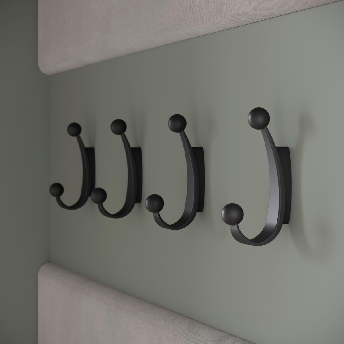 GARDEROBE GARDEROBE TEJO - Graugrün, Design, Holzwerkstoff (115/231,9/37,5cm) - Livetastic