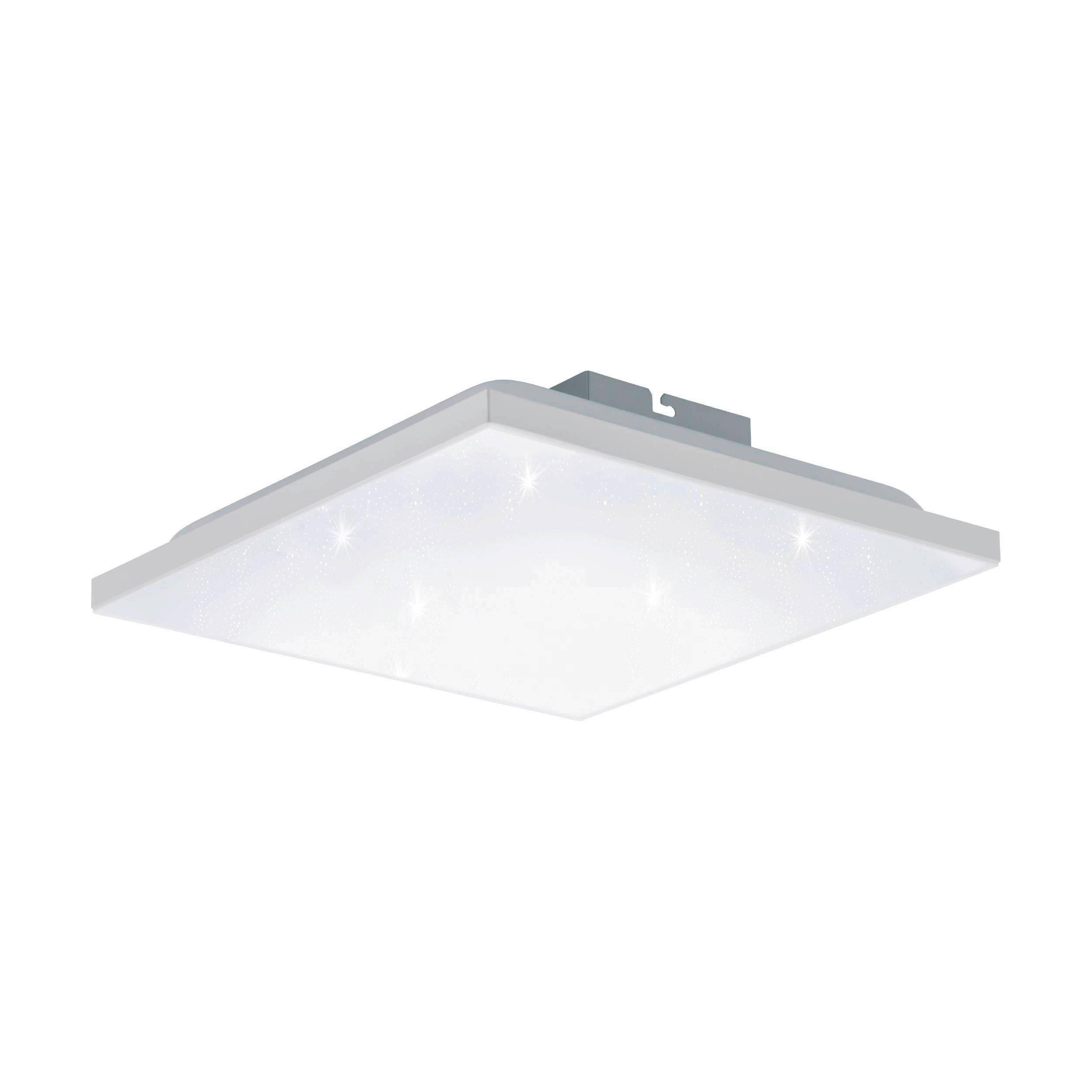 Led-deckenleuchte 75616* Calemar-S - Weiss, Basics, Kunststoff/Metall (28,7/28,7/6,2cm) - Eglo