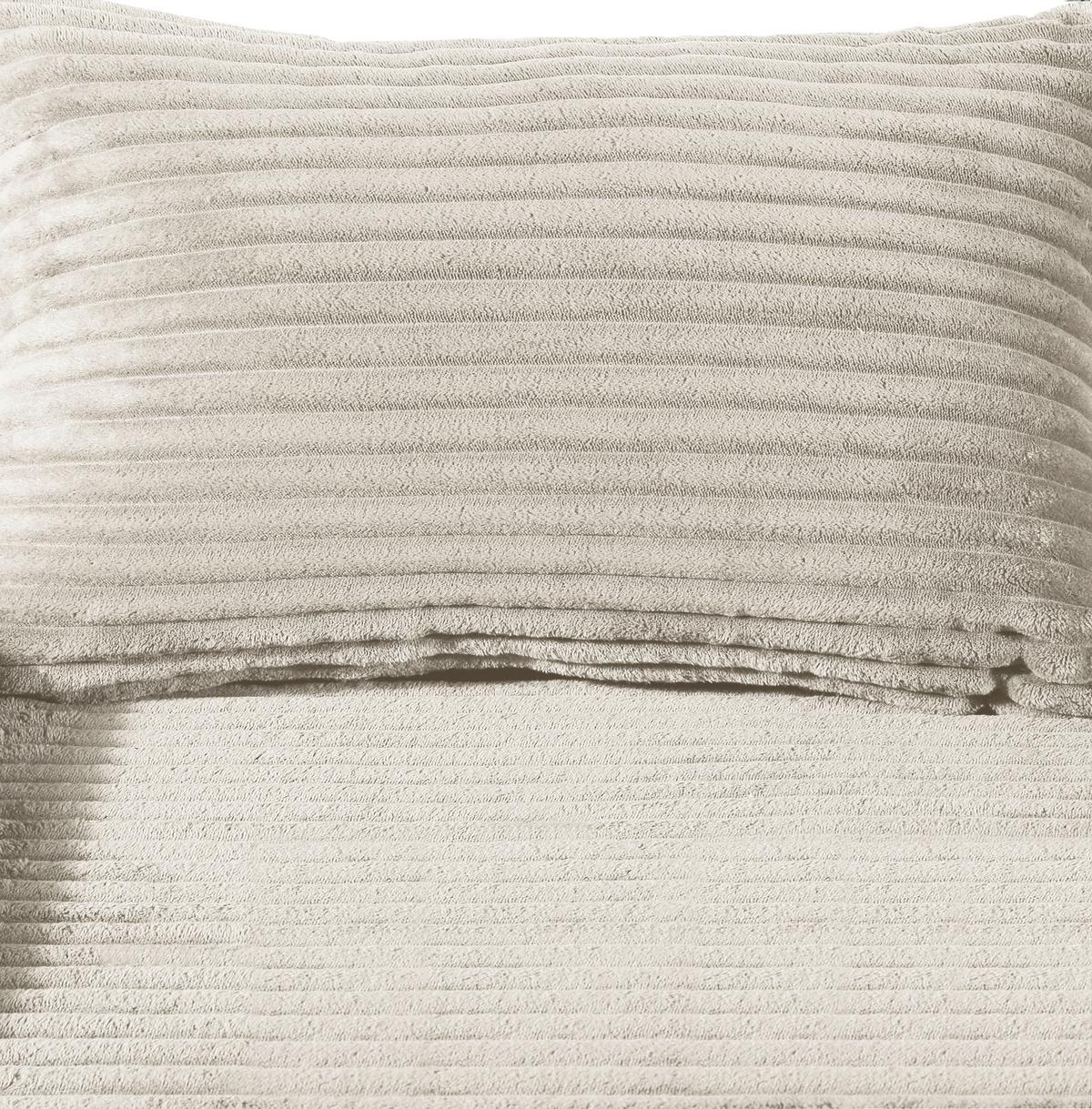 Dvosed Clea, Bež - bež, Design, tekstil (203/60/100cm) - P & B