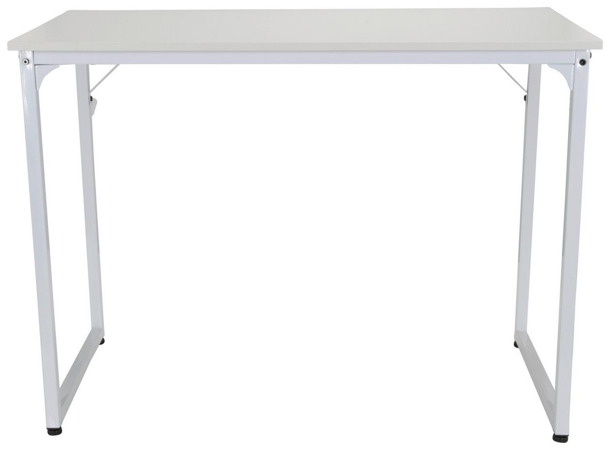 Pisalna Miza Workspace I, Bela - bela, Basics, kovina/leseni material (120/50/74cm) - MID.YOU