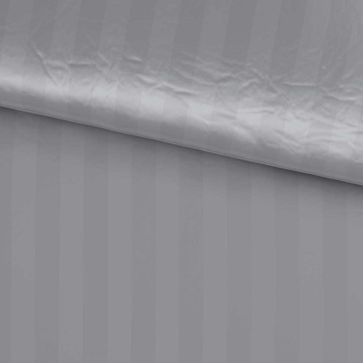Posteljnina Xenia Streif Xxl, Srebrna, 2x60/80, 200/200 - srebrne barve, Moderno, tekstil (200/200cm) - Premium Living