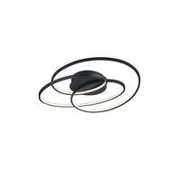 LED-Deckenleuchte Gale Schwarz max. 38,5Watt - Schwarz, Design, Metall (60/13,5/43cm) - Trio Leuchten
