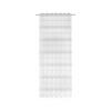 Perdea prefabricată Louis - maro/alb, Konventionell, textil (140/245cm) - Modern Living