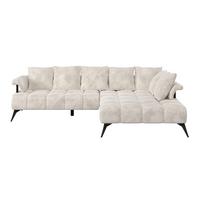 Coltar VANESSA NEW - bej, Modern, textil (297/200cm) - Modern Living