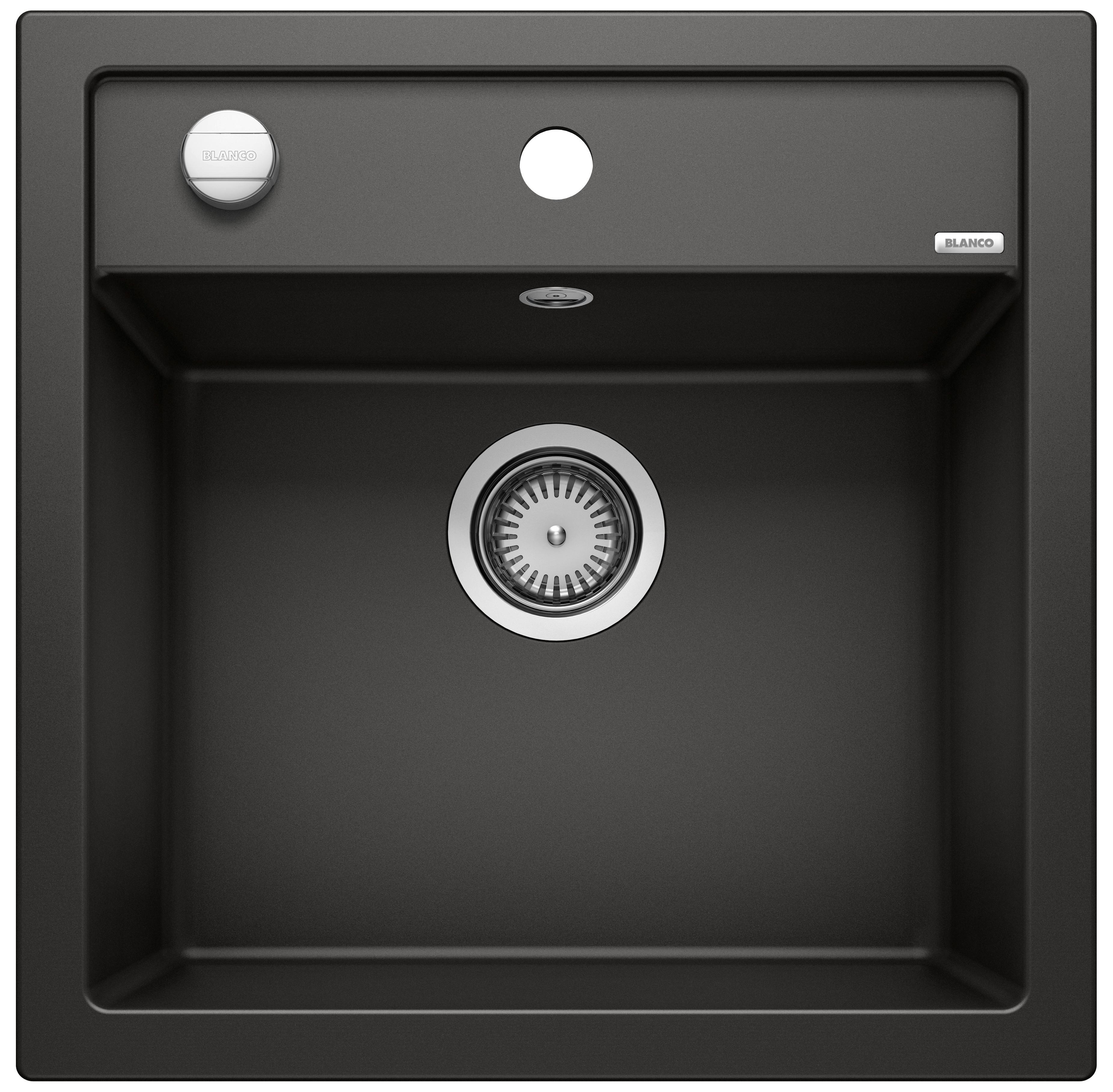 Spüle Dalago5, Typ:525871 in Schwarz - Schwarz (51,5/51cm) - Blanco