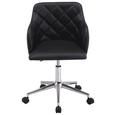 Vrtljivi Stol Mira - črna/krom, Moderno, kovina/tekstil (54/77-89/56cm) - Mömax modern living Vrtljivi Stol Mira - črna/krom, Moderno, kovina/tekstil (54/77-89/56cm) - Mömax modern living