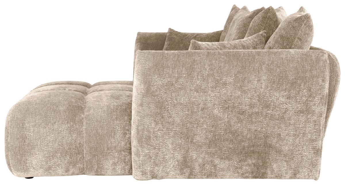 Kutna Garnitura Cammellio - crna/taupe, Moderno, tekstil (296/189cm) - Mömax