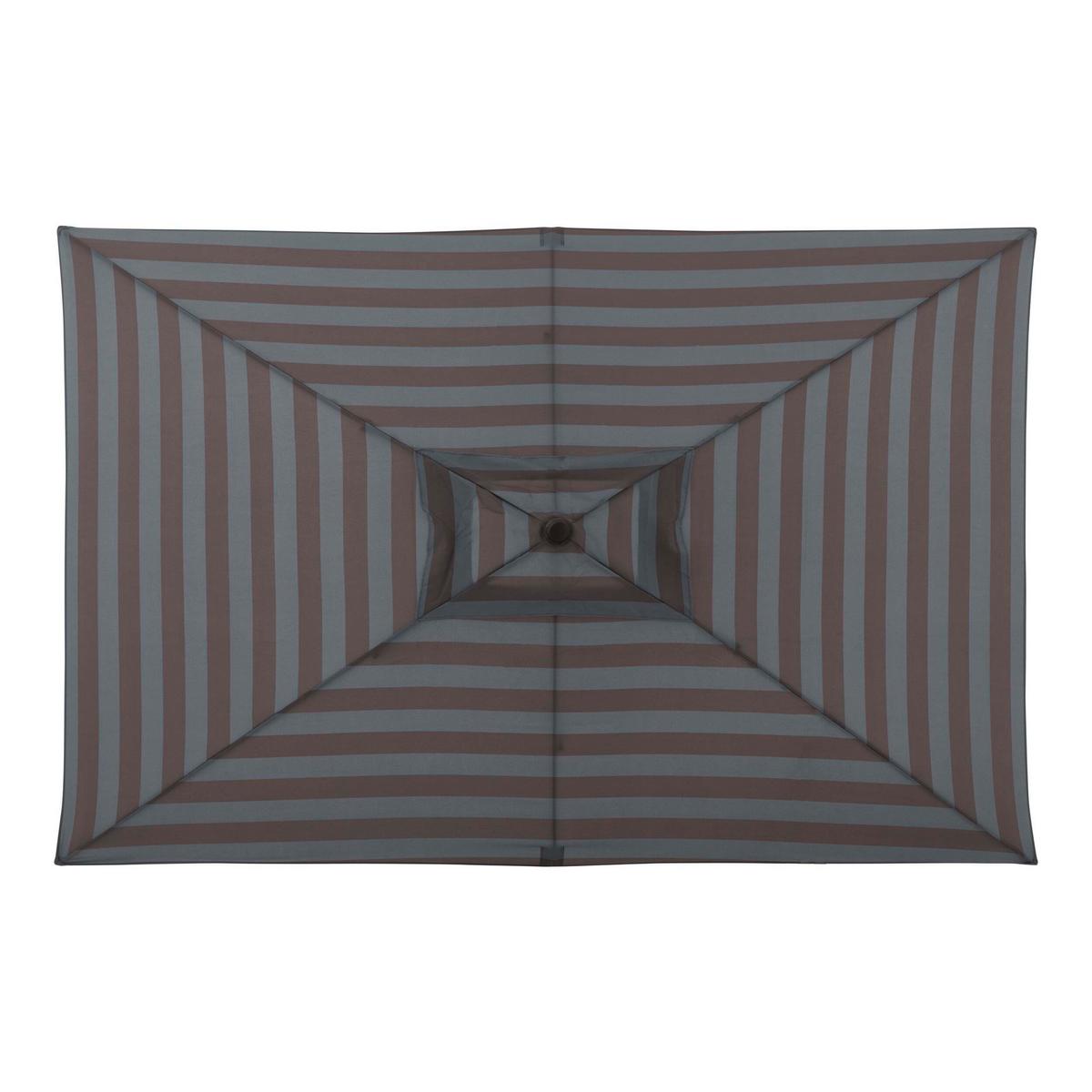 Sonnenschirm Myzone Auto Tilt Anthrazit ca. 300x200cm - Anthrazit/Grau, Basics, Textil/Metall (300/200cm) - Doppler