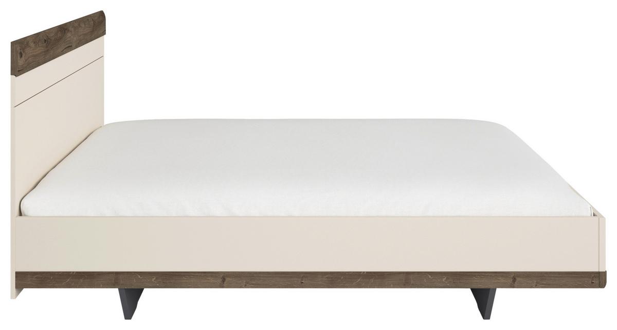 Krevet Sajo - boje šampanjca, Trend, drvni materijal (180/200cm) - Premium Living