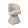 ARMLEHNSTUHL MAYLEA - Creme, MODERN, Holz/Textil (61/60,5/81cm) - Bessagi Home