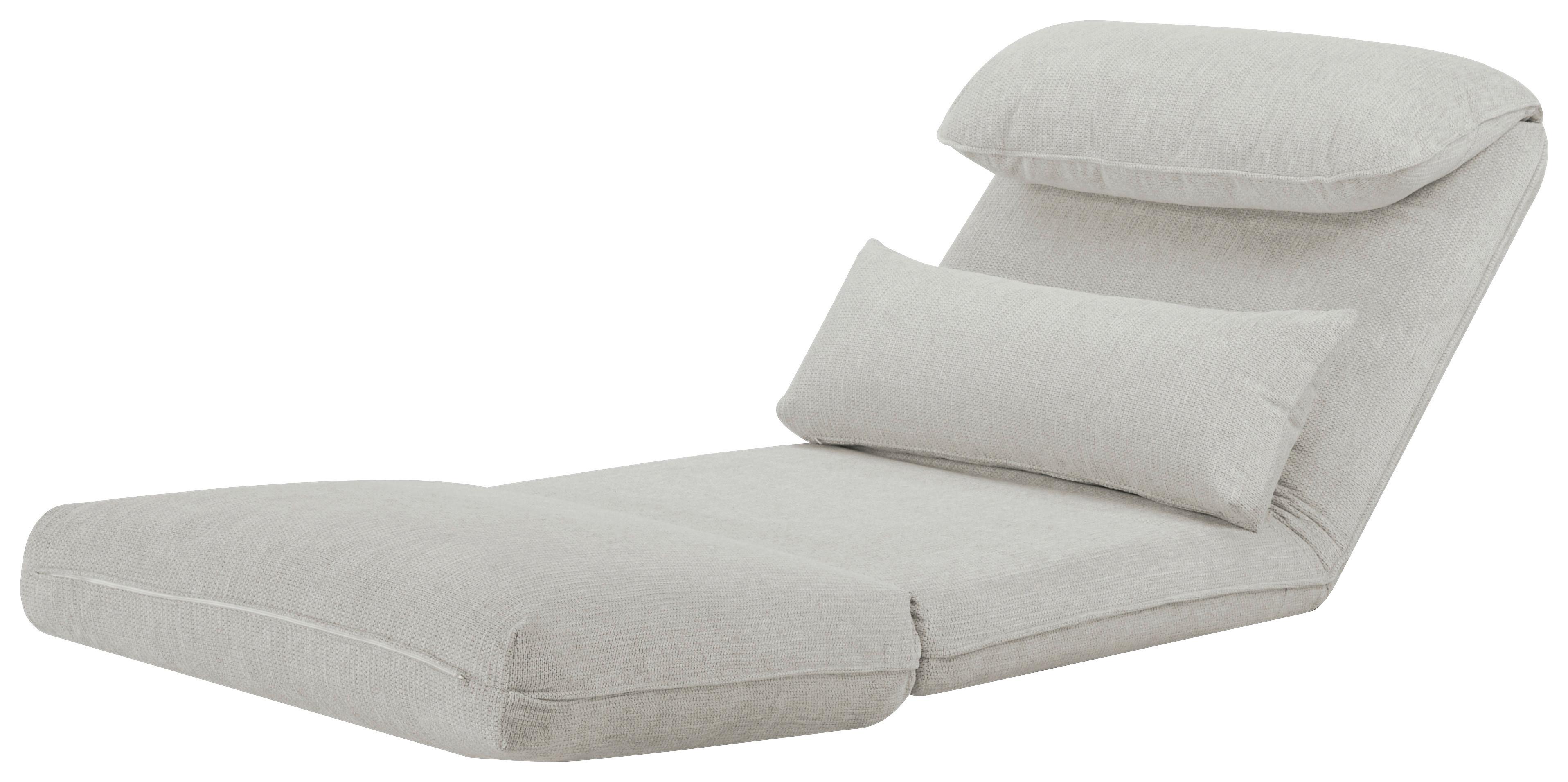 Fotelj Verve, Bež, Funkcija Ležišča - bež, Design, kovina/tekstil (78/72/85cm) - Livetastic