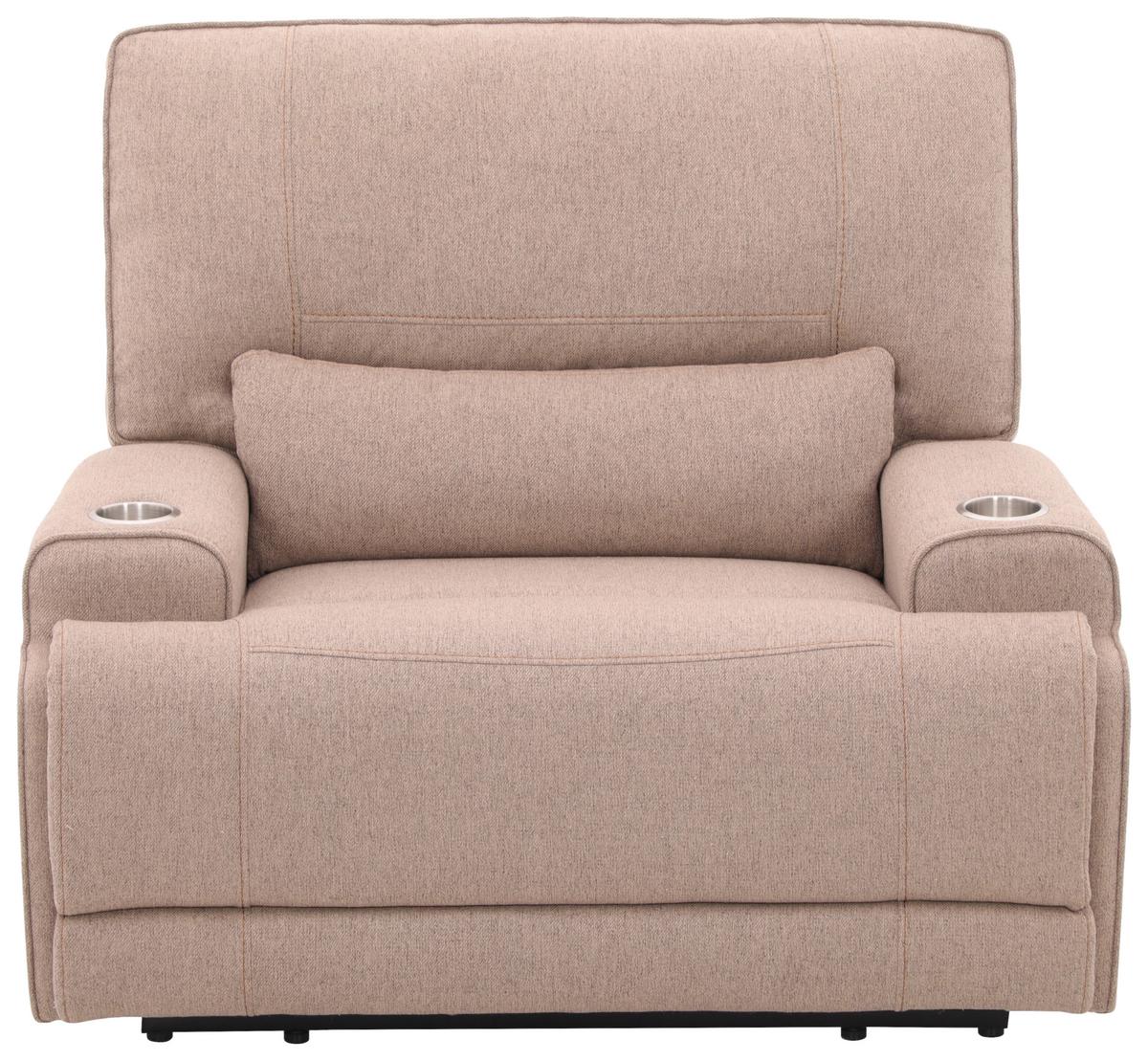 Počivalnik Texas, Mocha Rjava - črna/mocha rjava, Basics, kovina/umetna masa (122/106/102cm) - MID.YOU