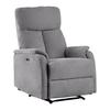 RELAXFÅTÖLJ JOHNSY - svart/antracit, Modern, metall/textil (75/106/91cm) - Mömax