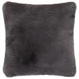 Fellkissen Liz in Anthrazit ca. 45x45cm - Anthrazit, MODERN, Textil (45/45cm) - Premium Living Fellkissen Liz in Anthrazit ca. 45x45cm - Anthrazit, MODERN, Textil (45/45cm) - Premium Living