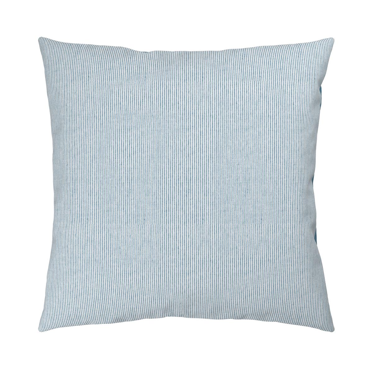 Bettwäsche Chambray Stripes Blau/Weiß ca. 135x200cm - Blau/Weiß, MODERN, Textil (135/200cm) - Mömax