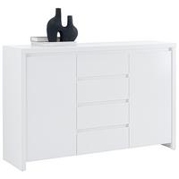 Sideboard Larios in Weiß - Weiß, MODERN, Holzwerkstoff (143/91/40cm) - Mömax
