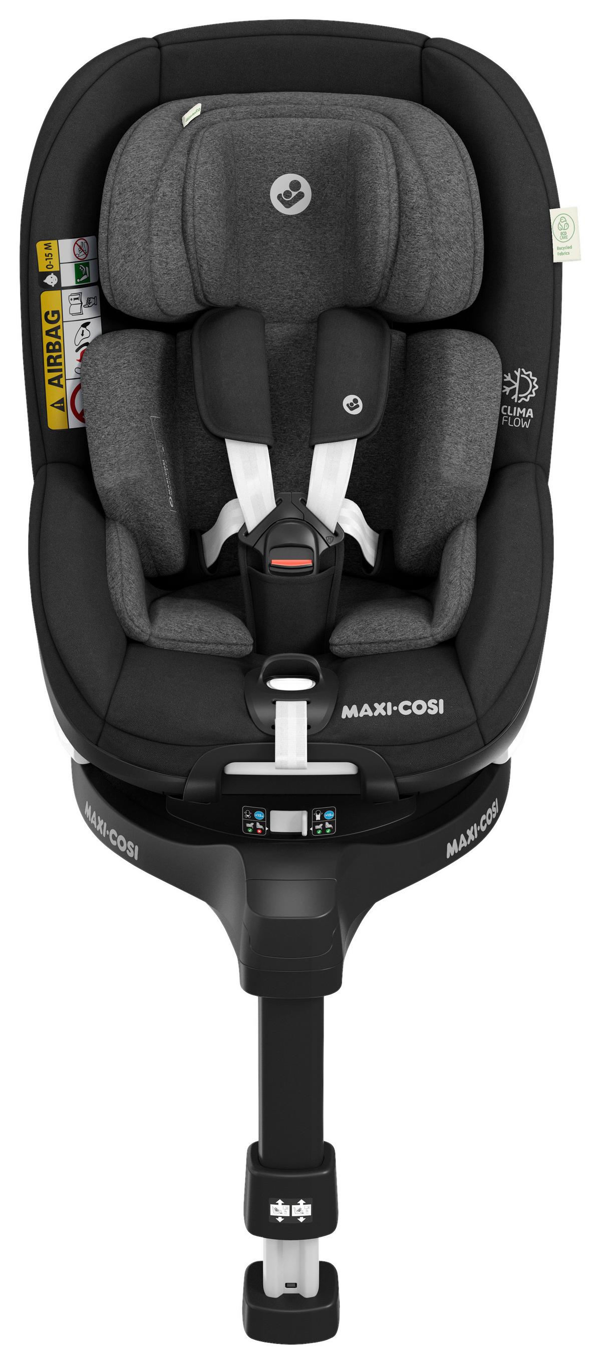 DZIECIĘCY FOTELIK SAMOCHODOWY 8515671110 MICA PRO ECO - czarny, Basics, tworzywo sztuczne/metal (44,2/64,8/68,3cm) - Maxi-Cosi