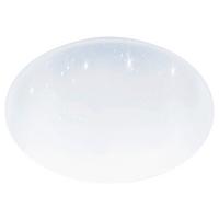 Led-deckenleuchte Pogliola-S D: 50 Cm Weiss - Weiss, Basics, Kunststoff/Metall (50/8cm)