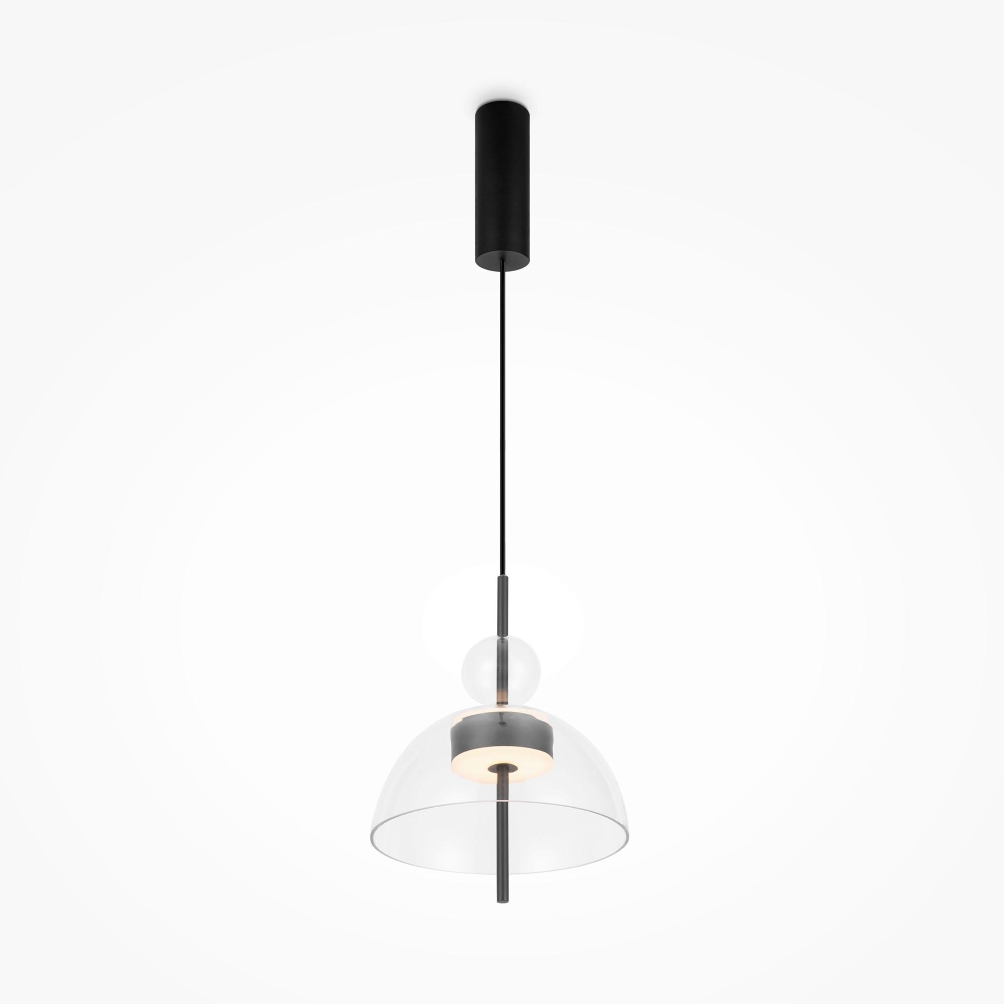 Pendelleuchte Mod185pl-L6b3k1 - Schwarz, Design, Metall (25/349.5cm) - MAYTONI