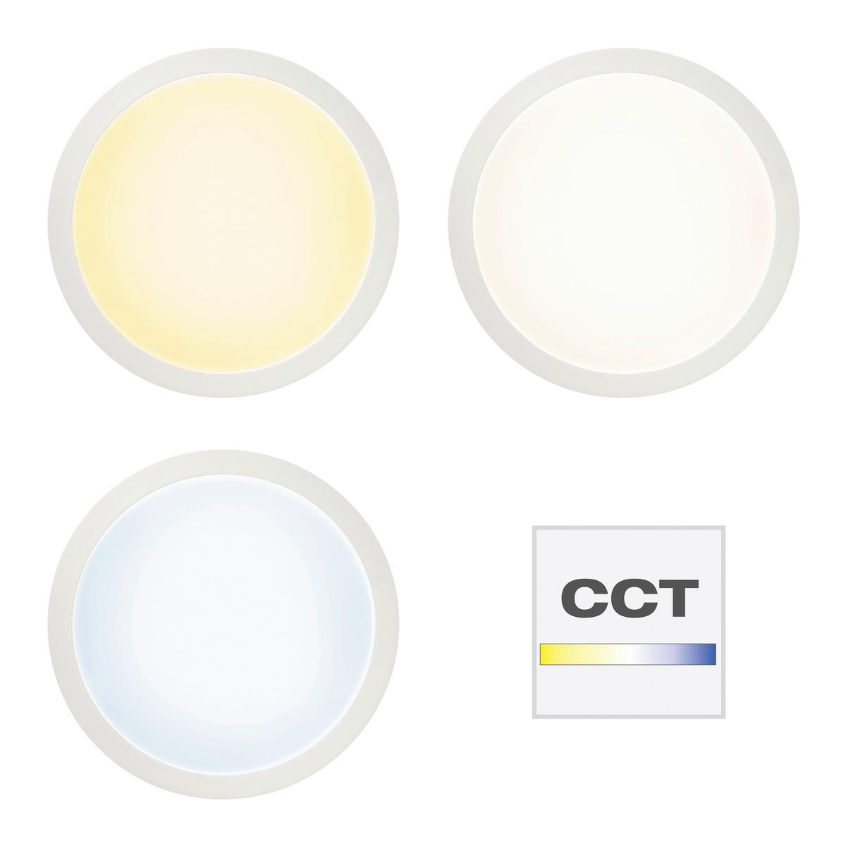 PANEL LED G97060L05 ABIE - biały, Konventionell, tworzywo sztuczne/metal (40/5,9cm) - Brilliant