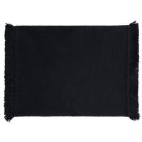 Tischset Pablo in Schwarz ca. 35x45cm - Schwarz, Modern, Textil (35/45cm) - Premium Living