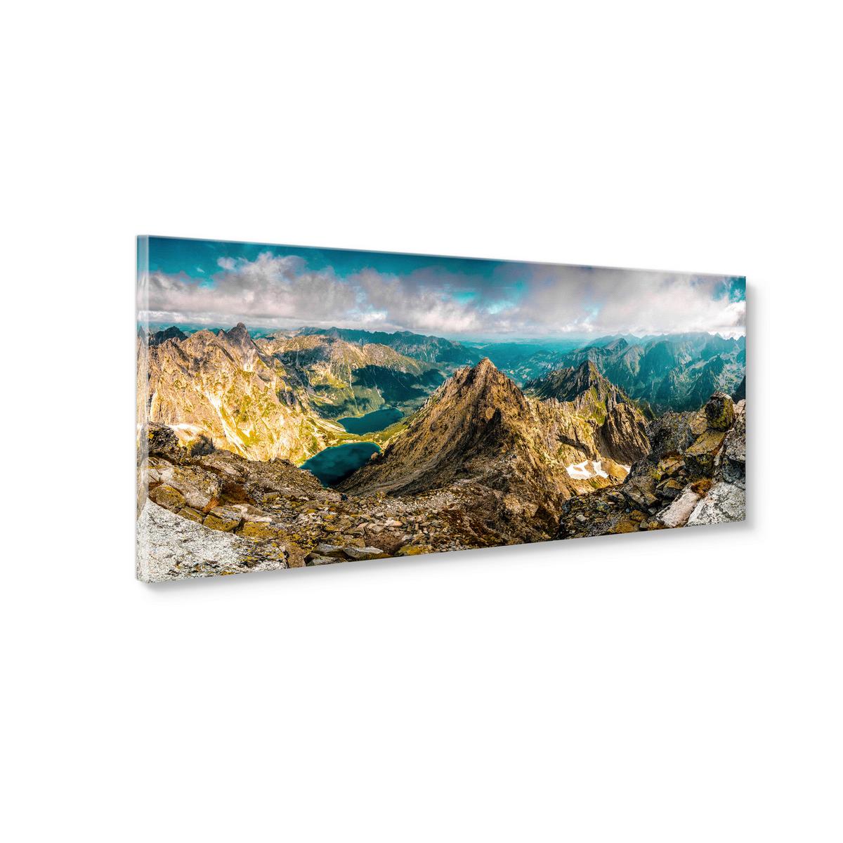Leinwandbild CA-18600 Multicolor ca. 150x60cm - Multicolor, Basics, Holz/Textil (150/60cm)