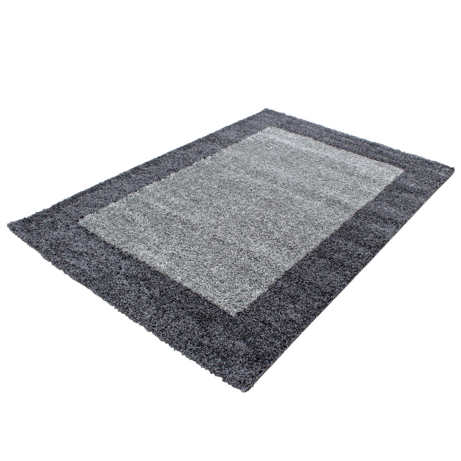 Preproga Z Visokim Florom Life, Siva, 120x170cm - siva, Konvencionalno, tekstil (120/170cm) - Novel