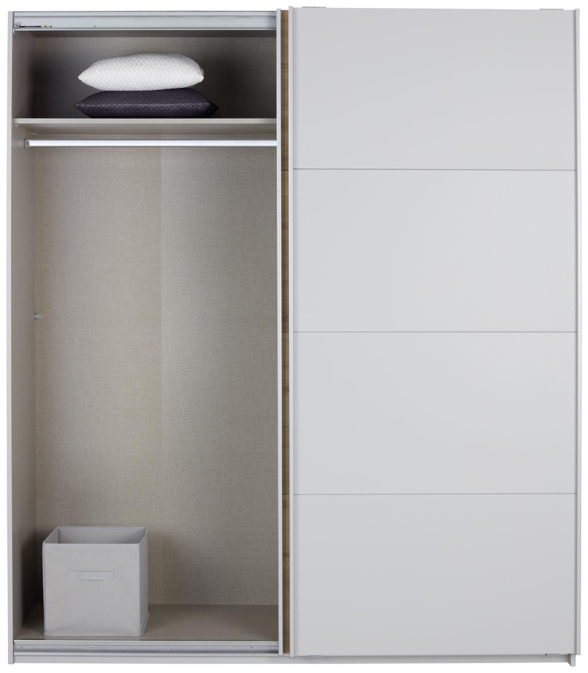 DULAP FELDKIRCH - culoare lemn stejar/gri, Modern, material pe bază de lemn (226/229/62cm)