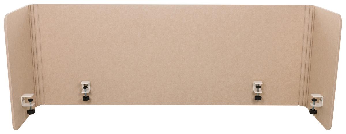 Pregradna Stena Flexmiut U, Bež - bež, Basics, kovina/umetna masa (160/40/2cm) - MID.YOU